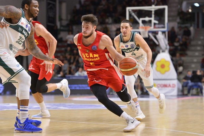 Alberto Martín, jugador del UCAM Murcia