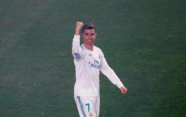 Cristiano Ronaldo tras marcar en París