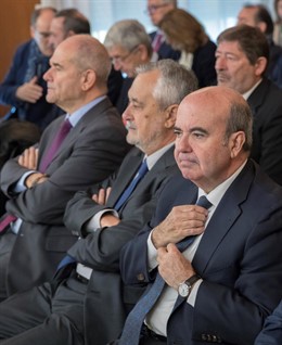 Chaves, Griñán y Zarrías en el juicio por los ERE