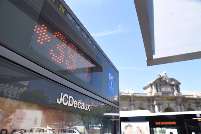 Temperaturas, calor, verano, termómetro