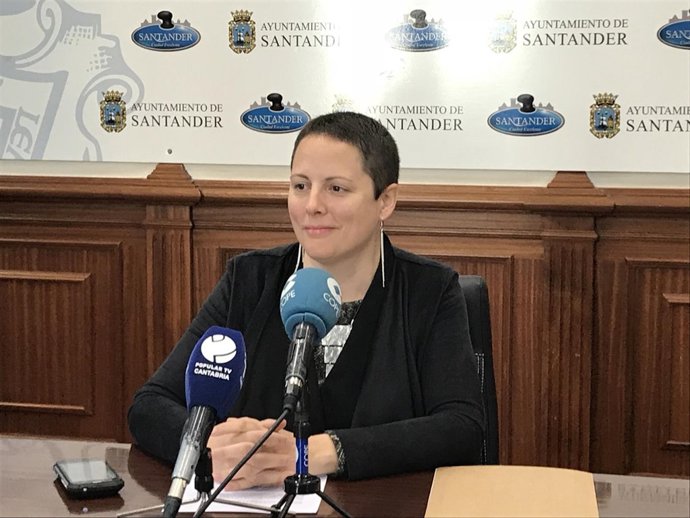 La portavoz de Ganemos, Tatiana Yáñez-Barnuevo