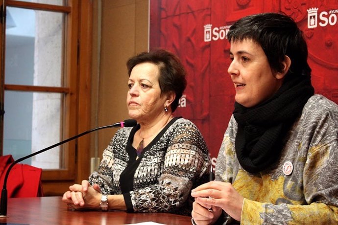 Concha Baeza y Ana Alegre. 