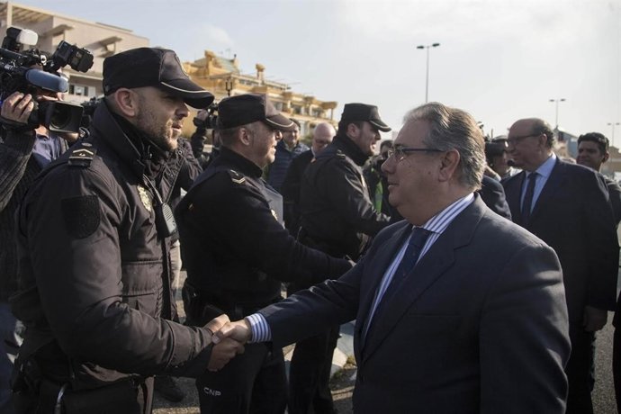 Zoido informa de las operaciones policiales contra el narcotráfico en Cádiz