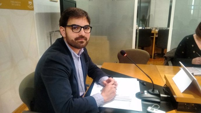El portavoz parlamentario de Ciudadanos, Diego Ubis