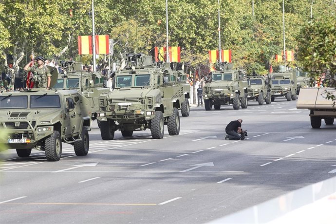Desfile de las Fuerzas Armadas en el Día de la Hispanidad, el 12 de octubre