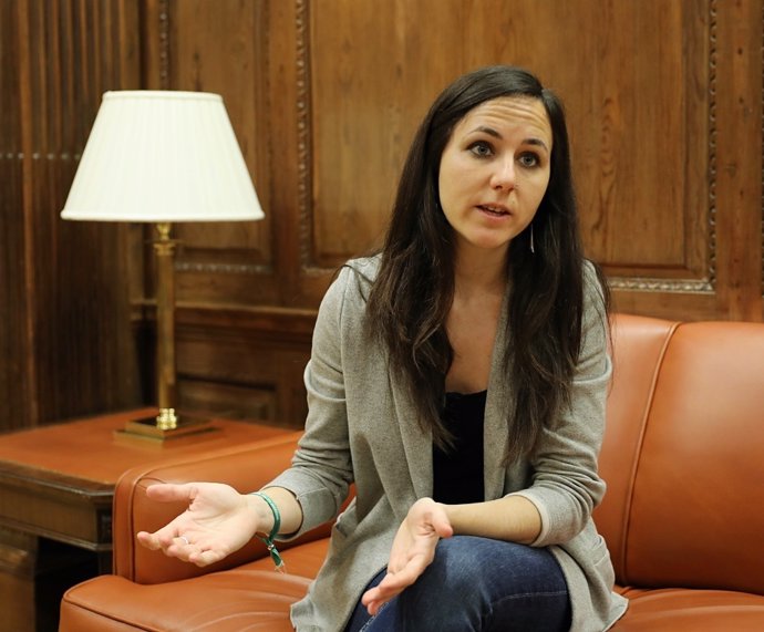 Entrevista de Europa Press a la portavoz de Unidos Podemos Ione Belarra