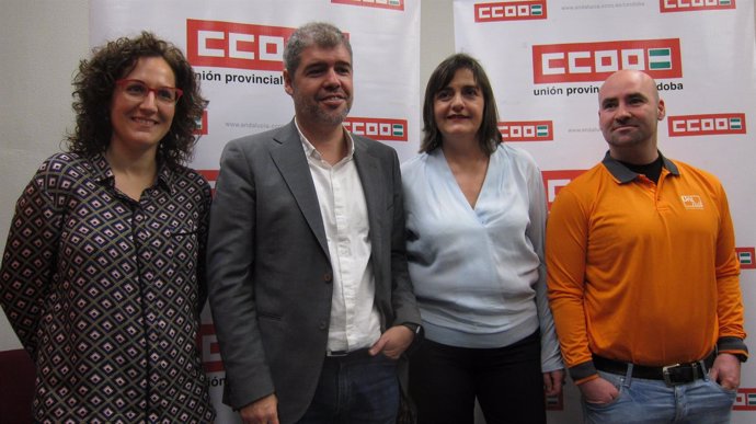 Nuria López con Unai Sordo y Marina Borrego
