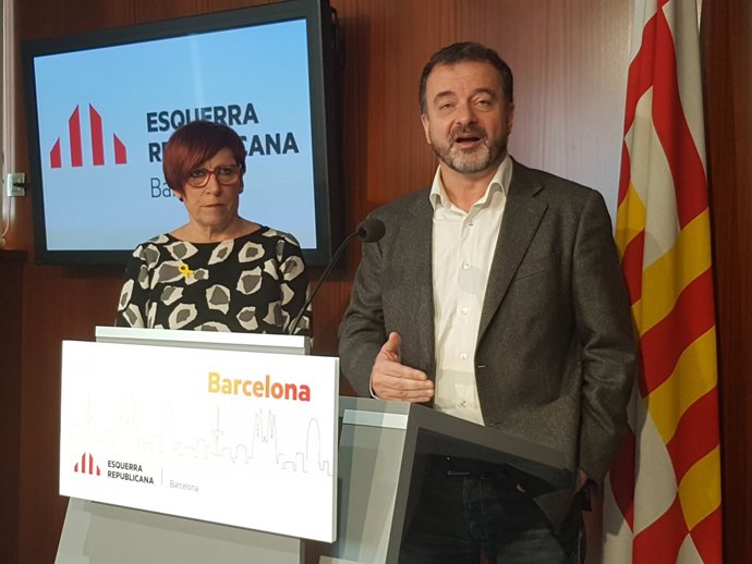 Alfred Bosch i Trini Capdevila (ERC)