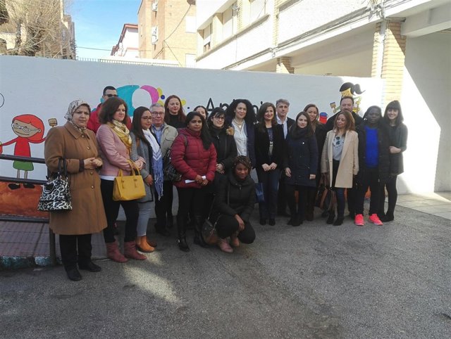 Celebración del Día Internacional de la Mujer en el colegio Antonio Prieto.