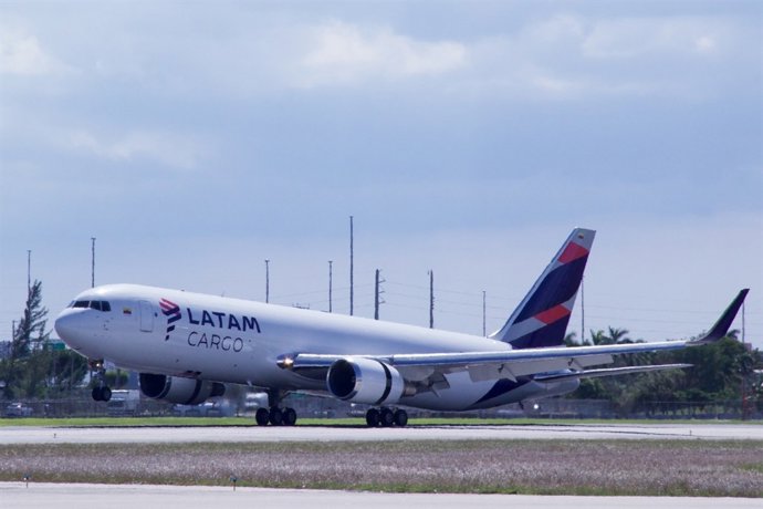 Avión de carga de Latam