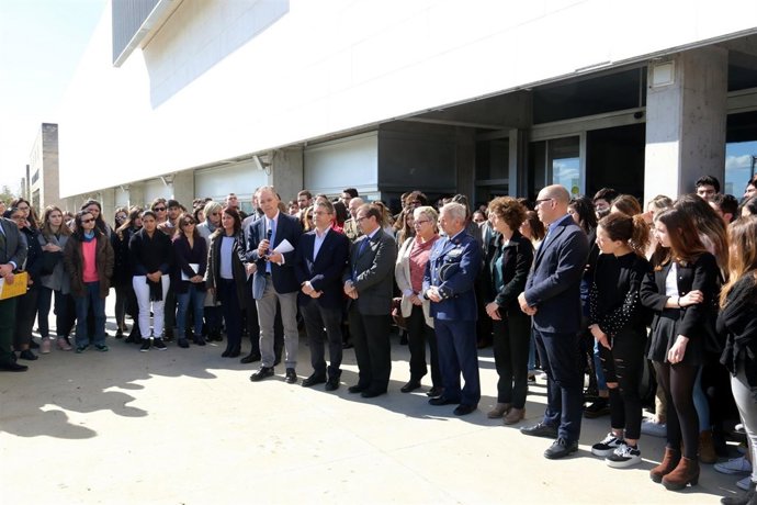 Minuto de silencio por las ex alumnas de la UIB fallecidas