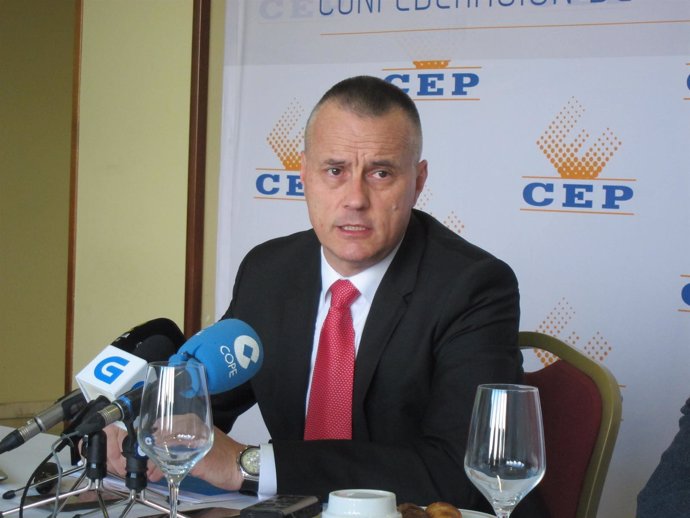 Jorge Cebreiros, presidente de la Confederación de Empresarios de Pontevedra 
