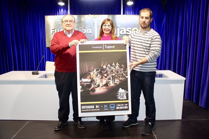 Presentan el concierto de la Andalucía Big Band en Huelva. 
