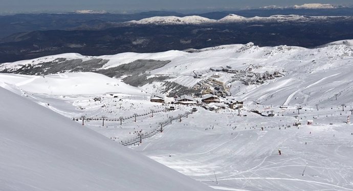 Imagen de la estación de esquí de Sierra Nevada