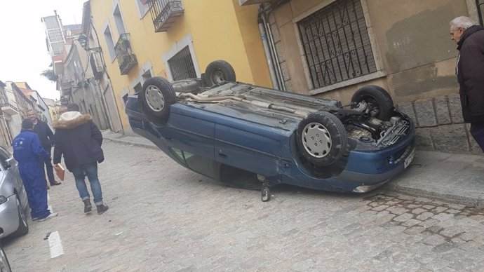 Accidente en Ávila