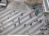 La huelga feminista discurre sin incidentes en Cantabria