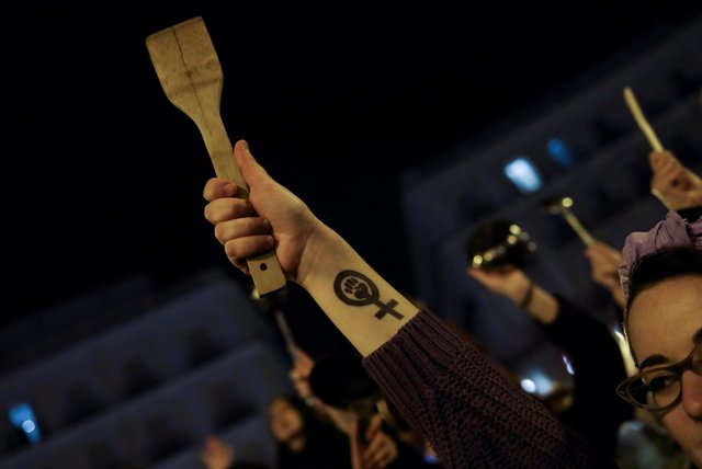 Arranca la huelga feminista en Madrid