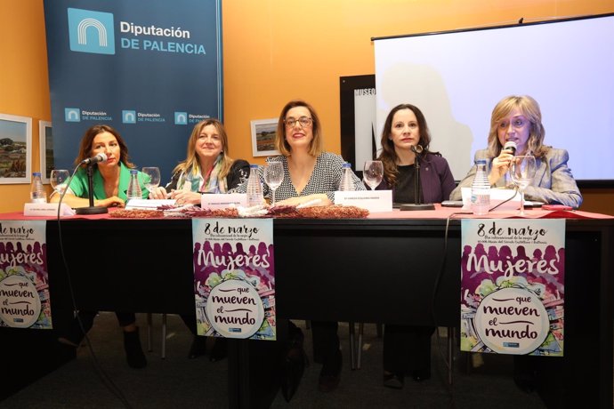 Actos del Día de la Mujer en Baltanás (Palencia)