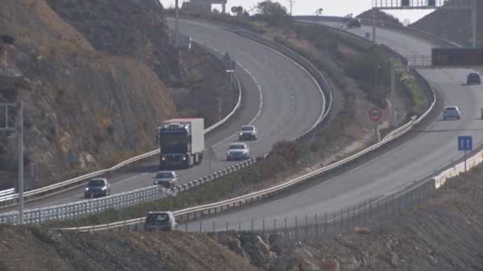 Autovía del Mediterráneo (A-7) entre Aguadulce y Almería 