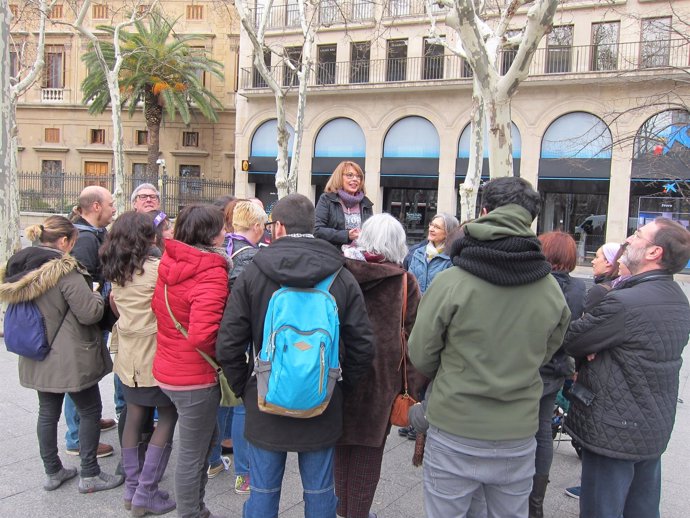 CHA ha recreado la concentración del 8M de 1936 hoy en la plaza Aragón
