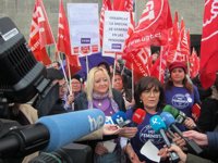 CCOO y UGT califican de "éxito" la huelga feminista y cifran el seguimiento en torno al 75% en Extremadura