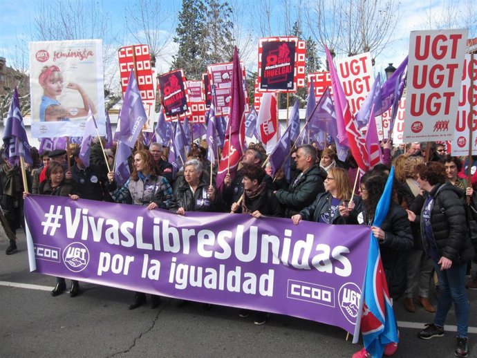 Imagen de la concentración                      