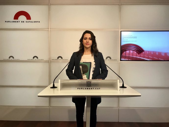 La líder de Cidadanos en Catalunya, Inés Arrimadas