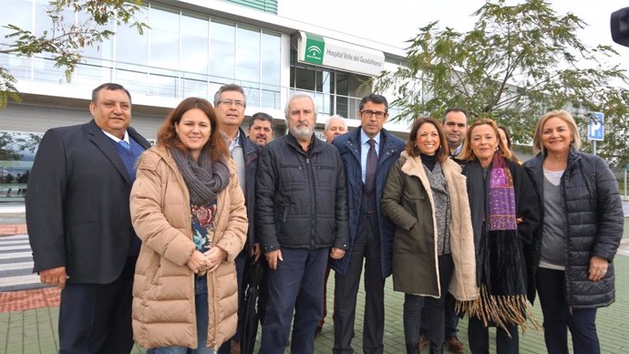 Navarro (PP) en hospital del Guadalhorce Cártama críticas a la apertura en falso