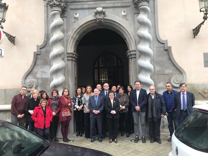 Concentración del Consejo Consultivo de Andalucía con motivo del 8 de marzo