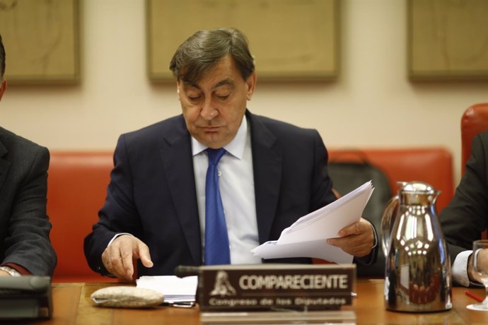 El fiscal general del Estado, Julián Sánchez Melgar, en el Congreso