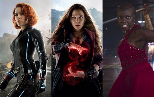 Mujeres en películas Marvel