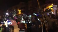 La marcha del Día de la Mujer en Murcia acaba con varios manifestantes y seis policías heridos