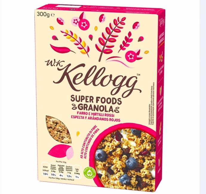 Cereales W.K. Kellogg de Kellogg 