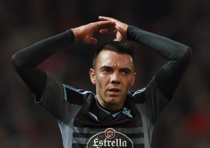 El jugador del Celta de Vigo Iago Aspas