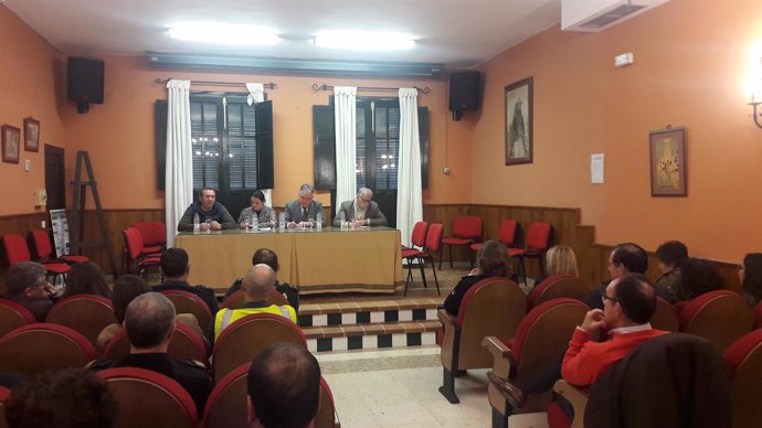 Reunión del Plan Romero en el Ayuntamiento de Almonte.