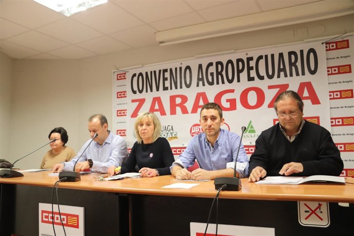 Presentación del convenio Agropecuario.