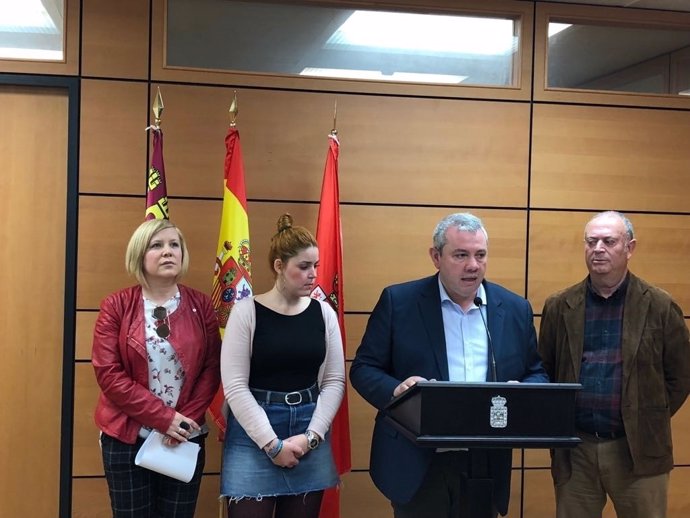 Rueda de prensa de los ediles del PSOE