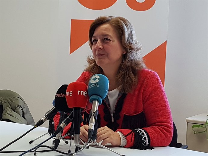 La líder d'Cs a l'Ajuntament de Barcelona, Carina Mejías