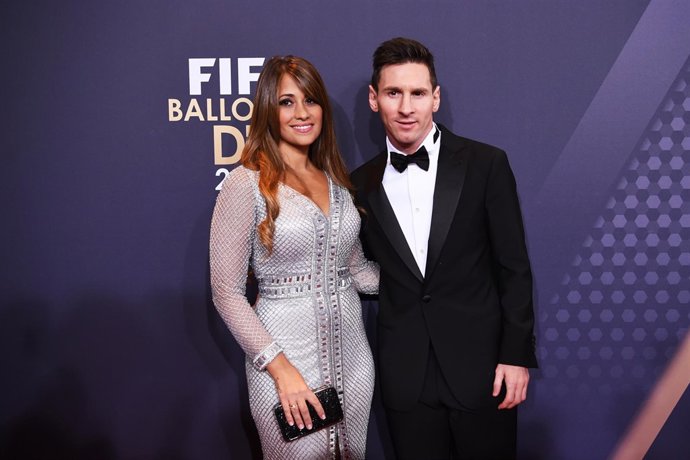 Messi y Antonela Roccuzzo