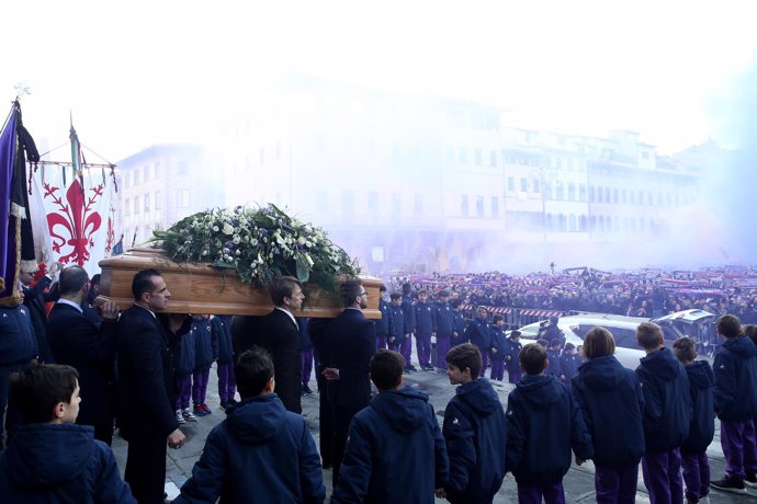 Funeral de Davide Astori en Florencia