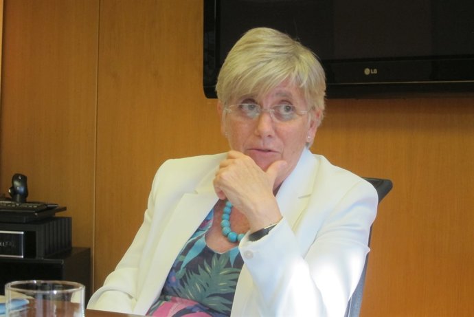 L'consellera d'Ensenyament, Clara Ponsatí