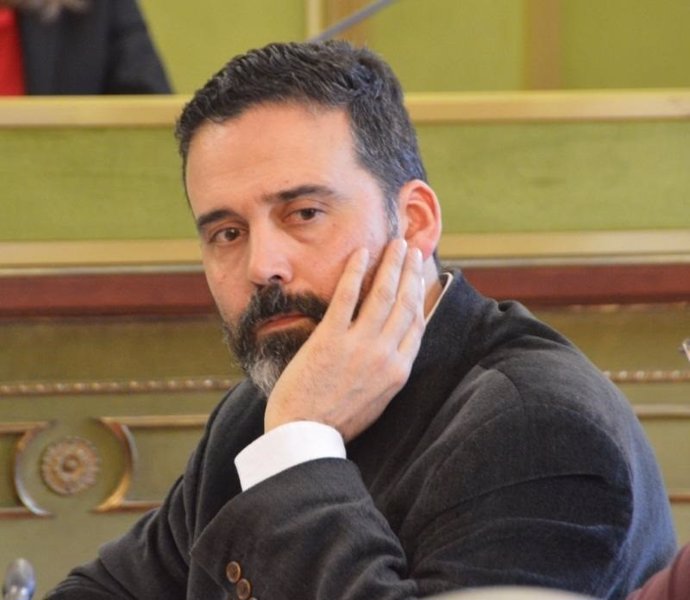El concejal de Seguridad Ciudadana de Oviedo, Ricardo Fernández