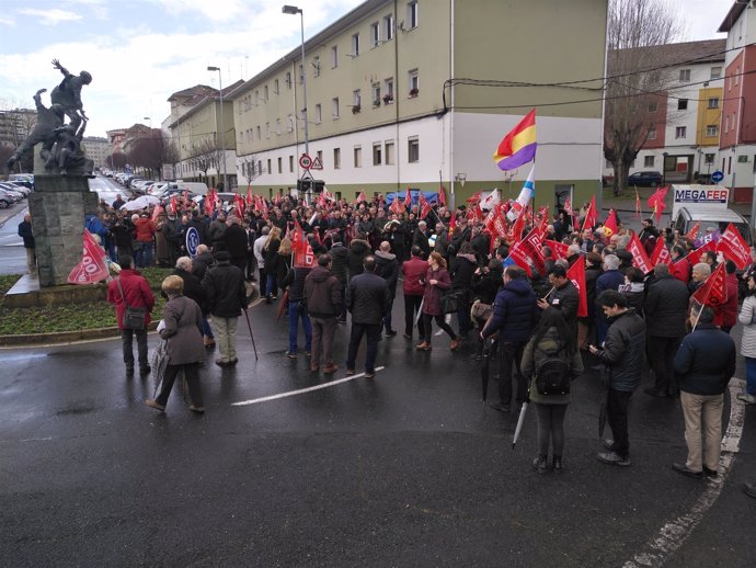 Manifestaciones en Ferrol con motivo del Día da Clase Obreira
