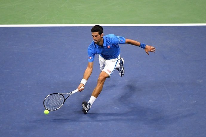 Novak Djokovic en el US Open 2016