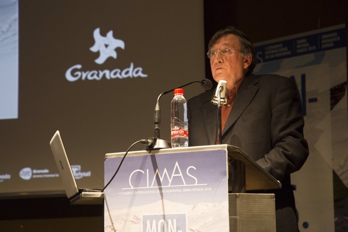 Joaquín Araújo, en el Congreso Internacional de las Montañas