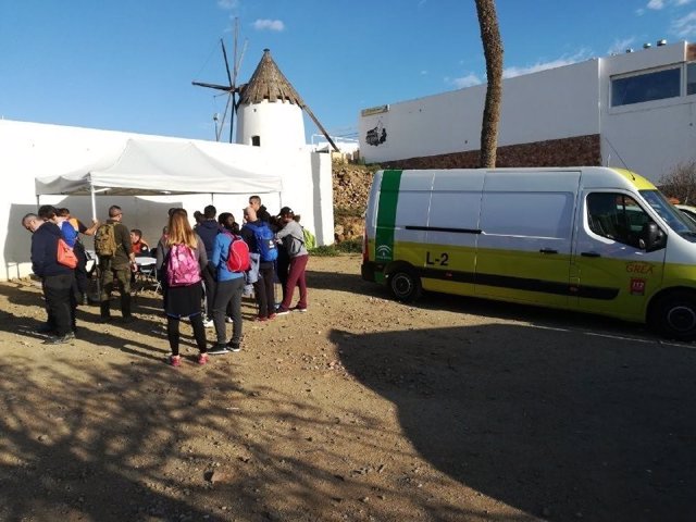 Dispositivo de búsqueda del niño Gabriel en Níjar (Almería)