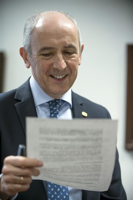 El portavoz del gobierno vasco, Josu Erkoreka