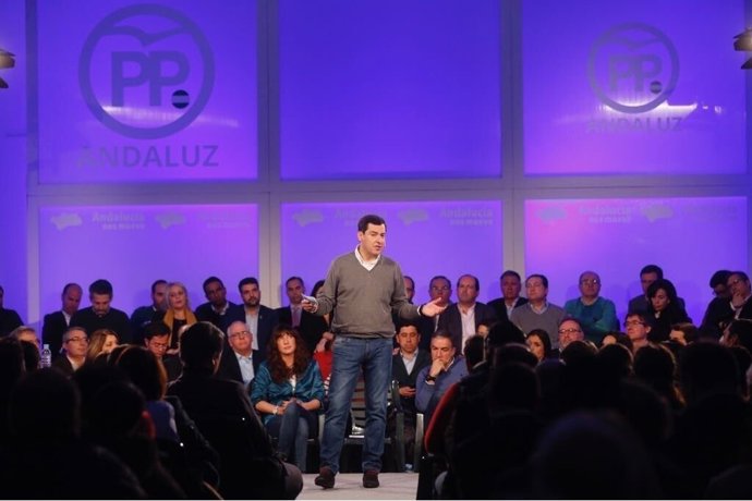 Juanma Moreno, presidente del PP-A