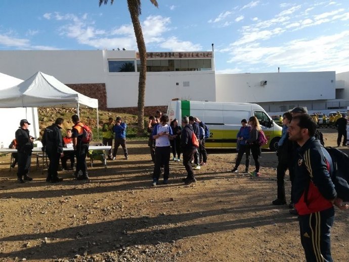 Cerca de Gabriel Cruz en Níjar (Almeria)