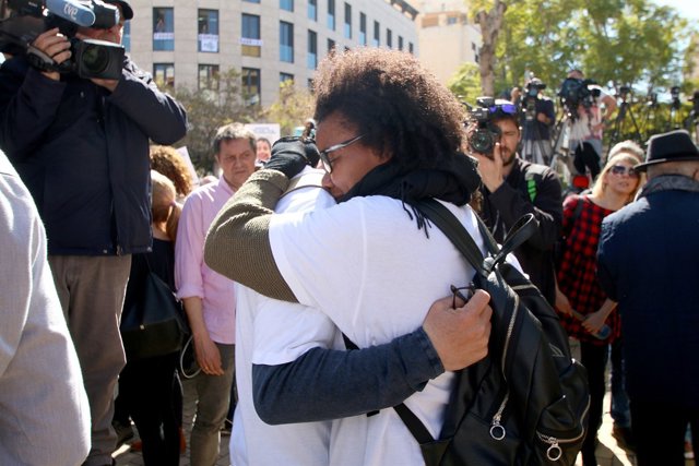 Pareja del pare de Gabriel Cruz